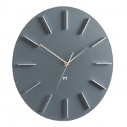 Nástěnné hodiny Designové nástěnné hodiny Future Time FT2010GY Round grey 40cm