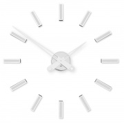 NÁSTĚNNÉ A STOLNÍ HODINY Designové nalepovací hodiny Future Time FT9600WH Modular white 60cm