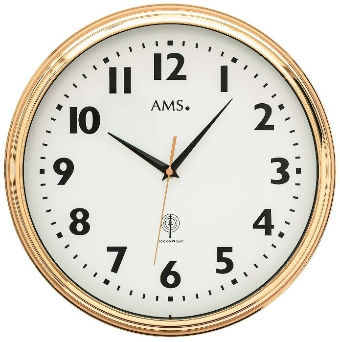 Nástěnné hodiny 5963 AMS řízené rádiovým signálem 32cm - záruka 3 roky + doprava ZDARMA!